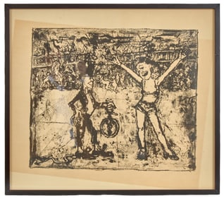 THE BALLROOM by JUNE LEAF (1929-2024)