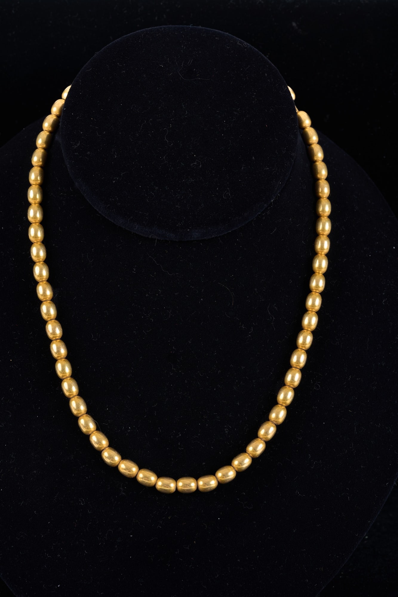 14k GOLD BEAD NECKLACE (1 of 5)