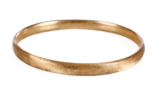 14k GOLD BANGLE BRACELET