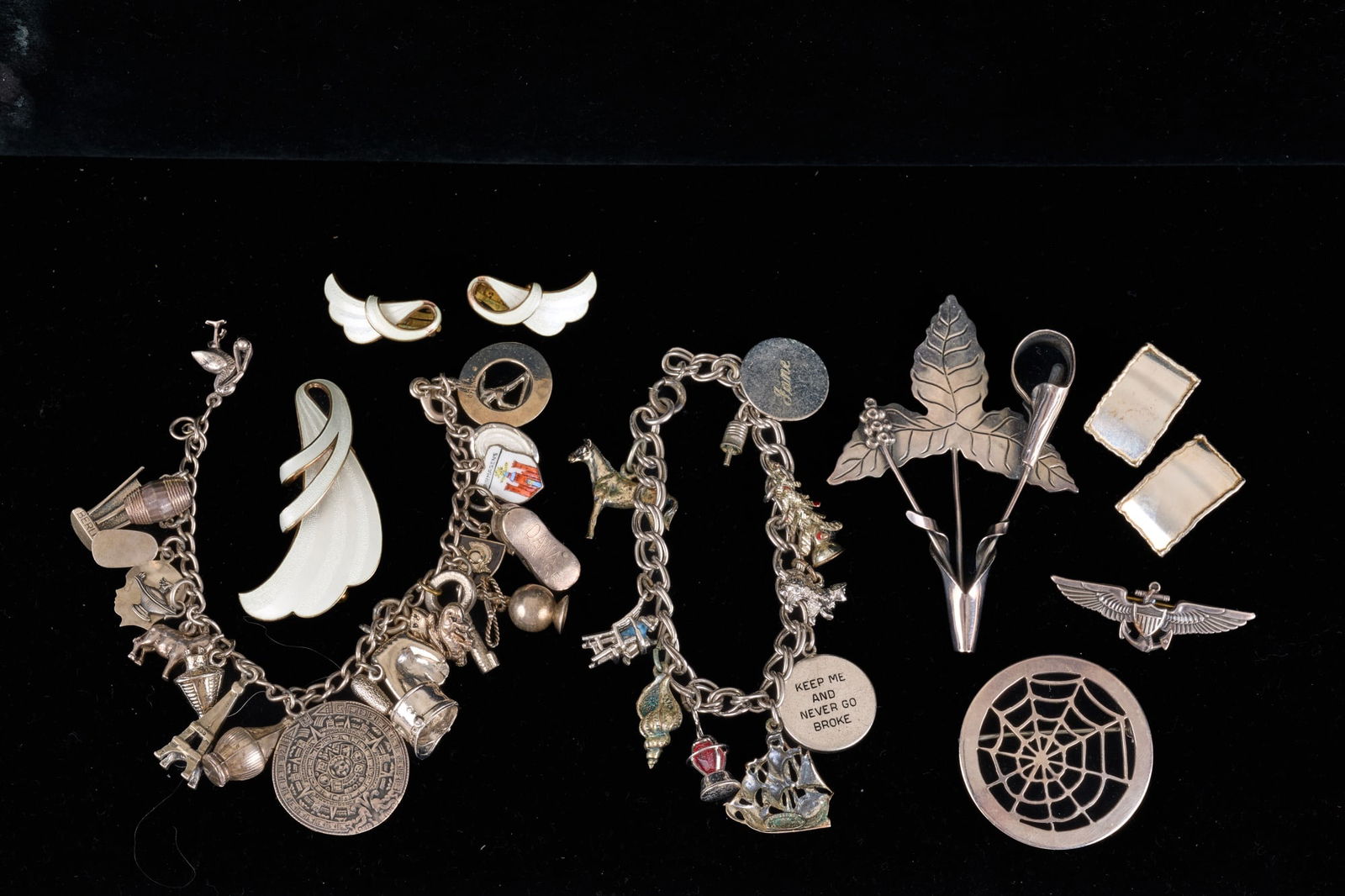 GROUP of MOSTLY STERLING JEWELRY (1 of 11)