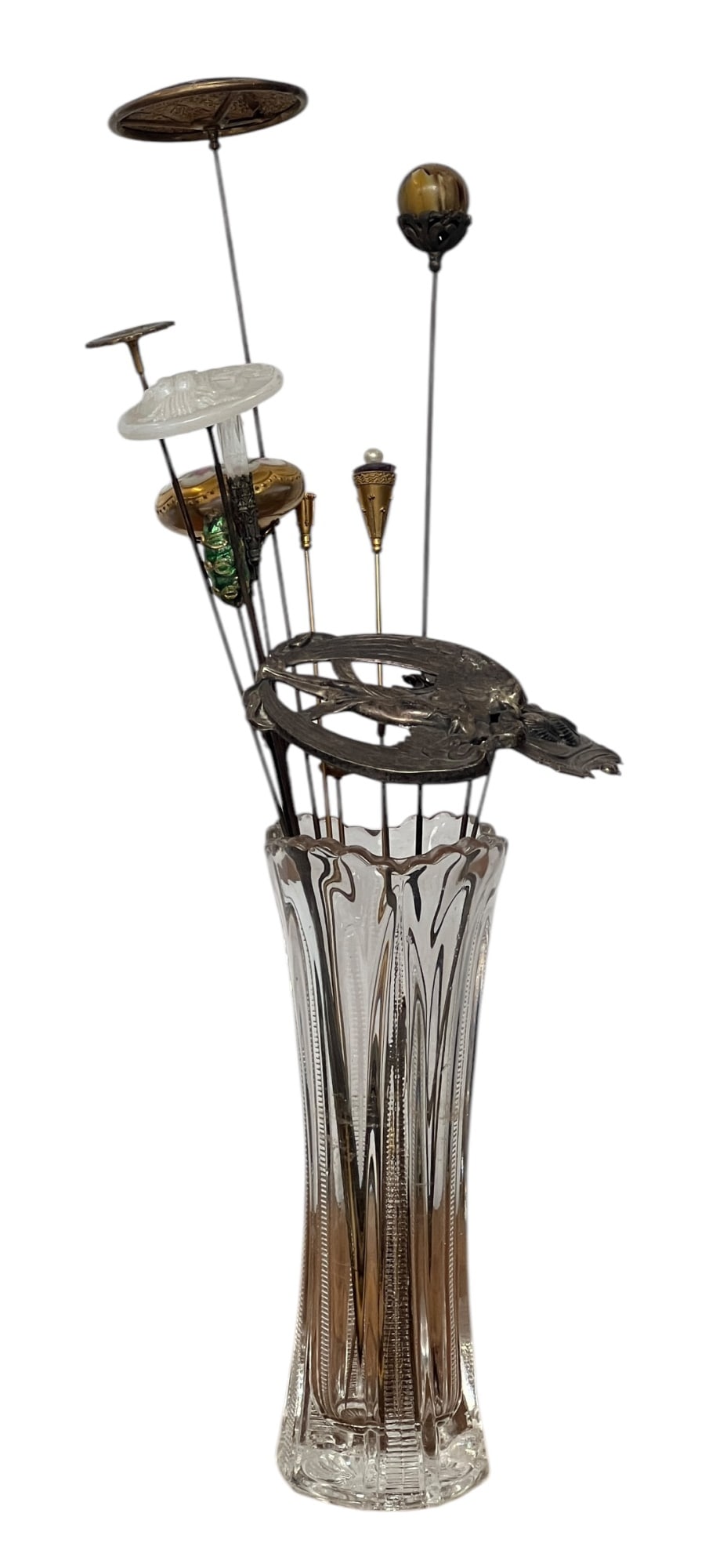 (14) ANTIQUE/VINTAGE HAT PINS (1 of 6)