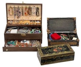 GENEROUS LOT of VINTAGE COSTUME JEWELRY