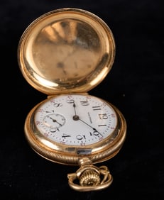 WALTHAM 14k GOLD LADIES PENDANT WATCH