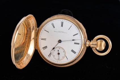 ILLINOIS SPRINGFIELD WATCH CO 14k GOLD POCKETWATCH