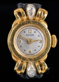 BUCHERER 18k GOLD LADIES WRISTWATCH