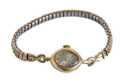 ELGIN 14k GOLD LADIES WRIST WATCH