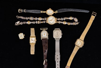 GENEROUS LOT of VINTAGE LADIES WRISTWATCHES