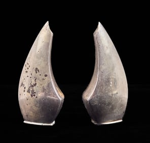 ABSA DENMARK STERLING SALT & PEPPER SHAKERS