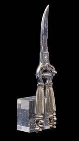 GEORG JENSEN STERLING HANDLED POULTRY SHEARS