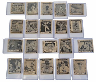 1948 R448 SWELL BUBBLE GUM SPORTS THRILLS SET