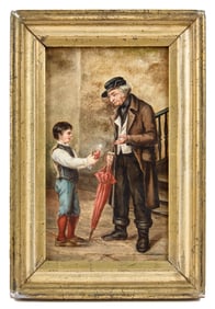 (19th c) GENRE SCENE
