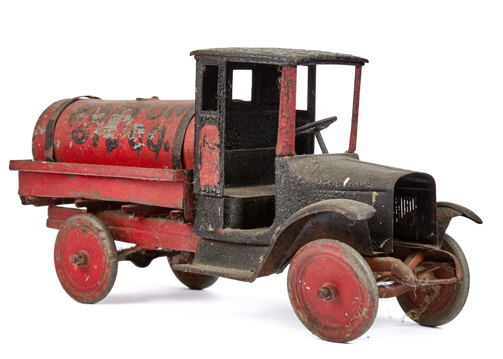 BUDDY L. PRESSED STEEL TANKER TRUCK (1 of 6)