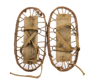 EARLY (20th c) SNOWSHOES