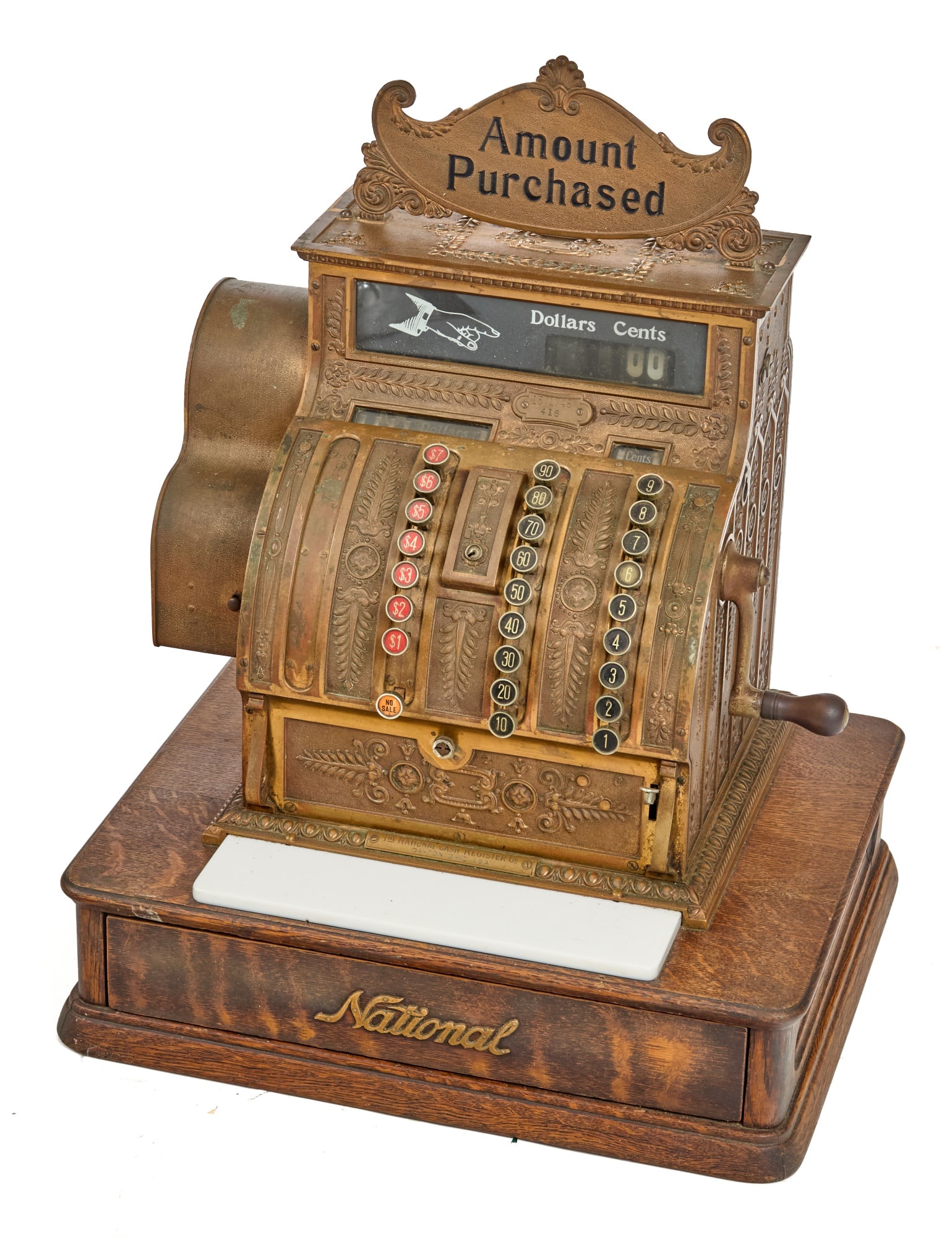 Classic Cash Register NCR 2114 operation & catalog - YouTube