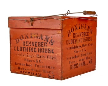 DONNEGANS KENNEBEC CLOTHING HOUSE (ME) AD CRATE