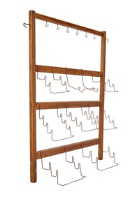 WOOD AND WIRE COUNTRY STORE DISPLAY STAND