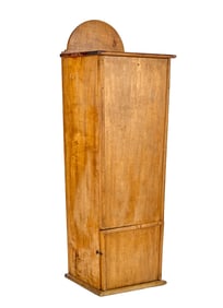 FREE-STANDING BIN with HINGED TOP and LOWER DOOR