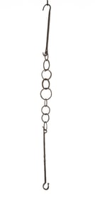 (18th c) WROUGHT IRON TRAMMEL HOOK
