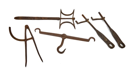GROUPING of UTILITARIAN IRONWARES