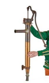 ANTIQUE COPPER HAND PUMP