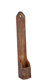 (19thc) PRIMITIVE PINE SCOURING BOX