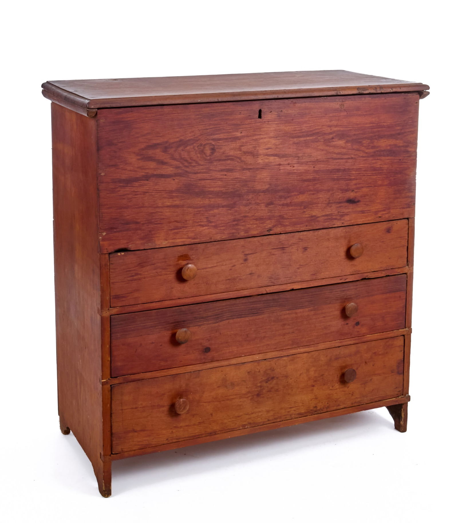 (3) DRAWER PINE BLANKET CHEST (1 of 9)
