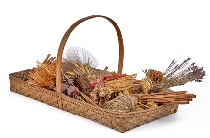 FIXED HANDLED SPLIT ASH GATHERING BASKET