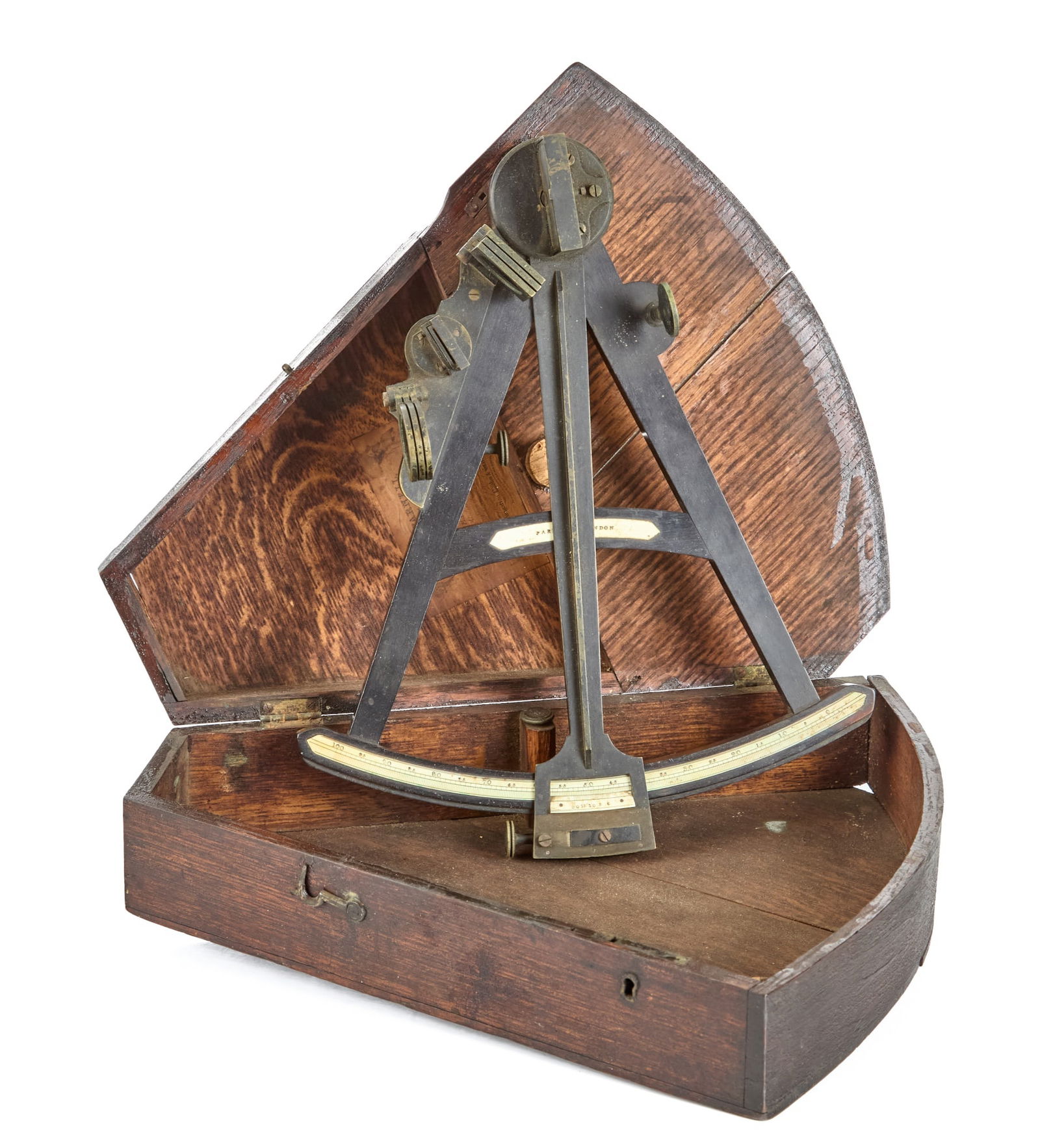 (18th c) OCTANT by THOMAS PARNELL of LONDON (1 of 9)