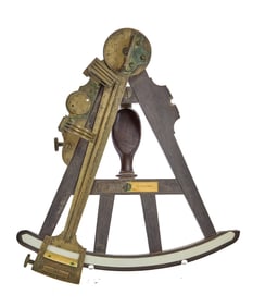 (19th c) MARINE SEXTANT made in LIVERPOOL ENGLAND