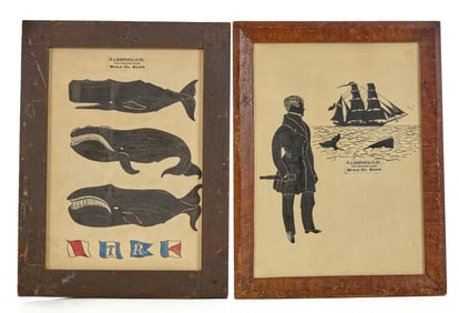 (2) W.A. ROBINSON & CO WHALE OIL SOAP BROADSIDES