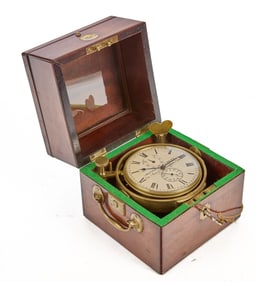 MARINE CHRONOMETER by JOHN ARNOLD & EDWARD DENT