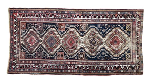 HAND WOVEN KAZAK ORIENTAL AREA RUG