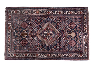 VINTAGE HANDMADE PERSIAN ORIENTAL AREA RUG