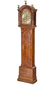 (18th c) THOMAS MOORE ENGLISH TALL CASE CLOCK