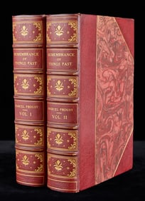 MARCEL PROUST REMEMBRANCE OF THINGS PAST VOL I &II