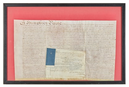 ENGLISH LAST WILL AND TESTAMENT DATED 1769