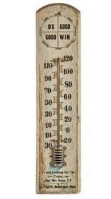 OSGOOD GOODWIN NEWBURYPORT RETAILER THERMOMETER