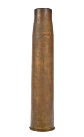 LARGE HOWITZER AMMUNITION SHELL CASING