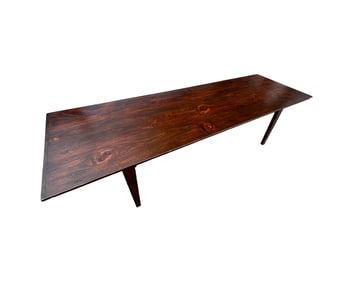 CUSTOM (20th c) PINE FARMHOUSE TABLE