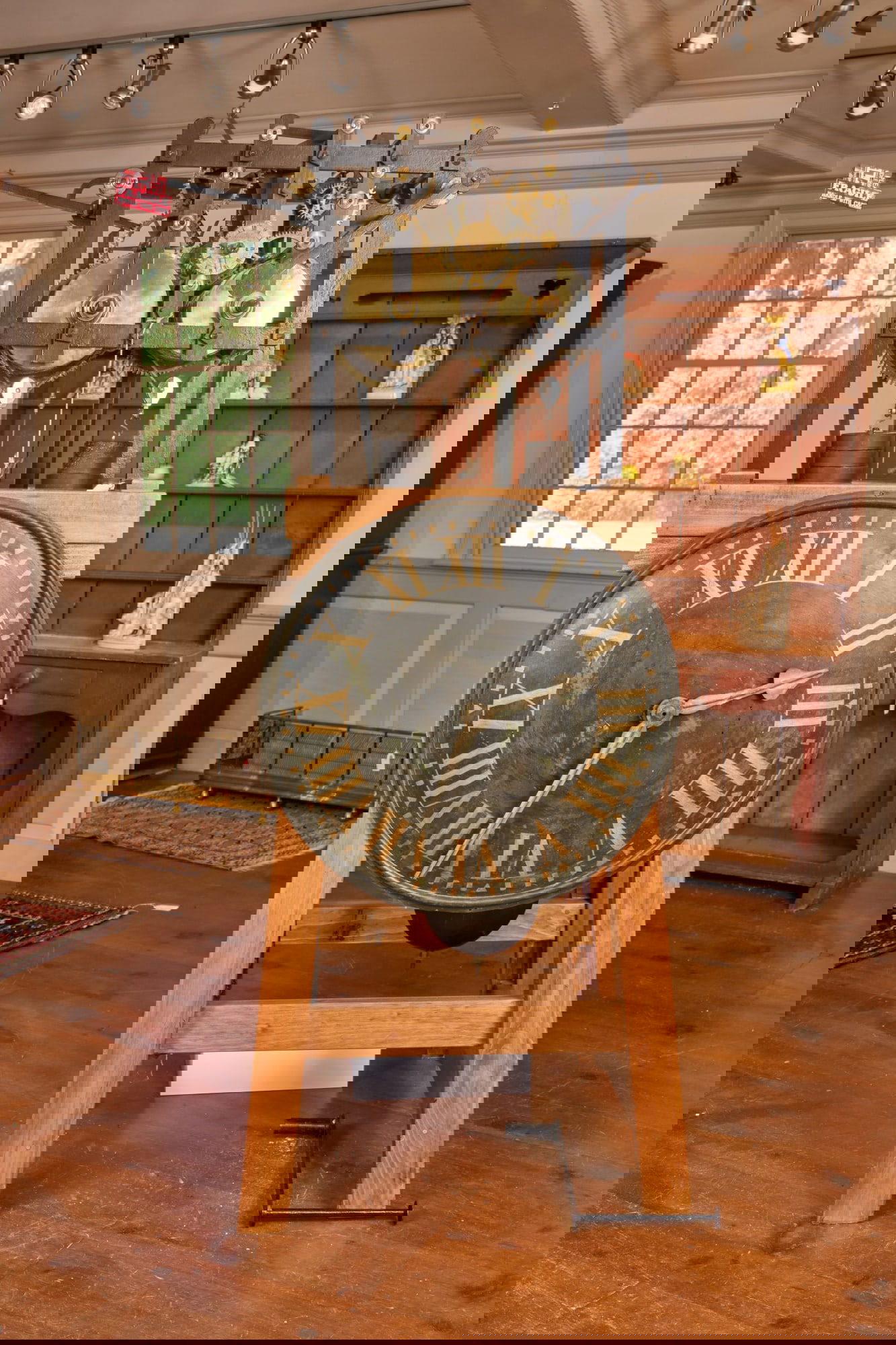 1846 JOHN MOORE & SONS TOWER CLOCK WORKS (1 of 17)