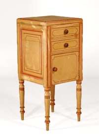 C1820 SCOTTISH PAINTED PINE STAND