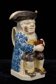 (18th/19th c) STAFFORDSHIRE TOBY JUG