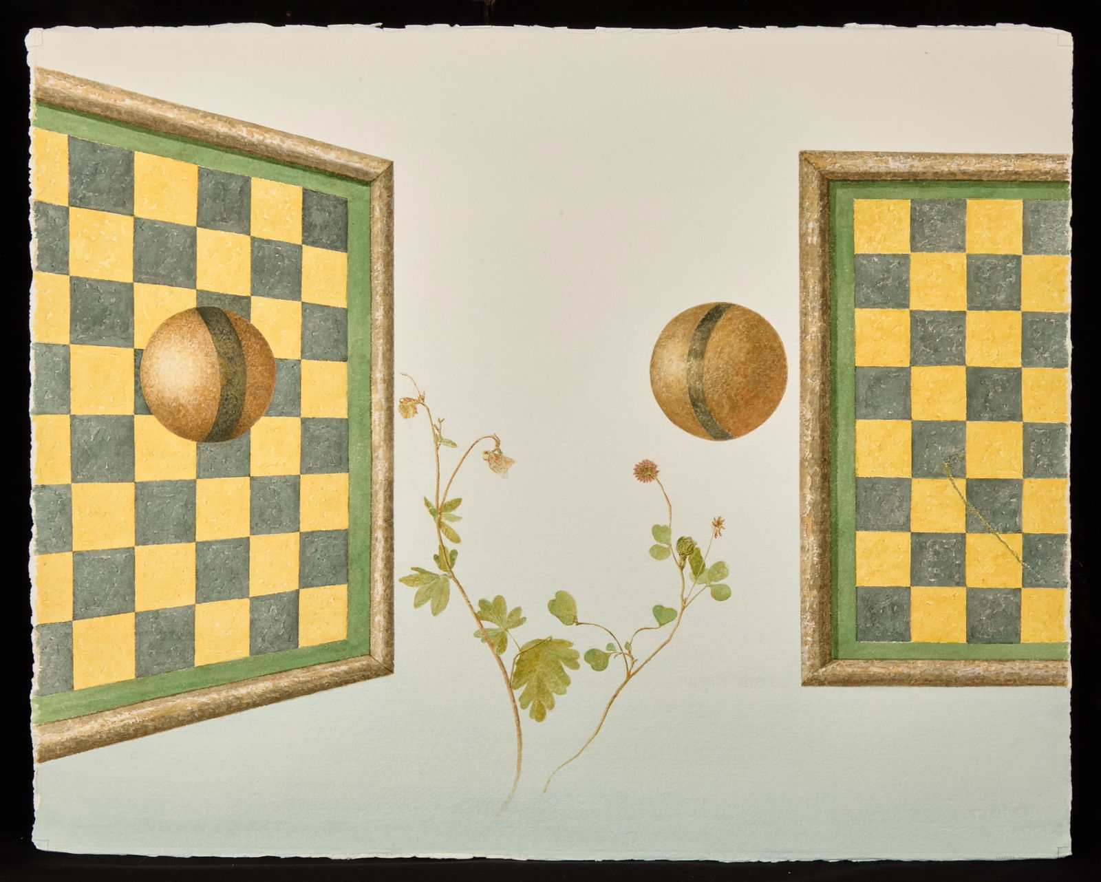 "THE GAME, Game, game" by ROBERT ESHOO (1926-2018) (1 of 6)