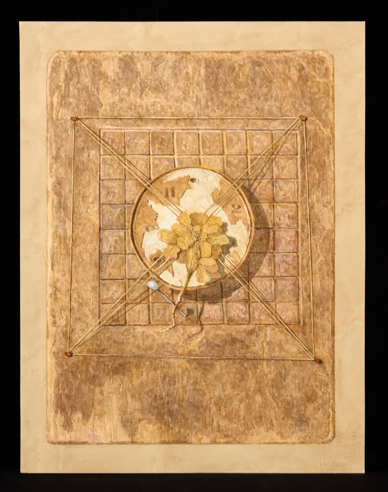 "HOW QUICKLY IT PASSES" by R. ESHOO (1926-2018) (1 of 5)