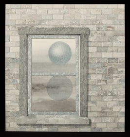 "WHAT WAS, ISN'T XVII" by ROBERT ESHOO (1926-2018)