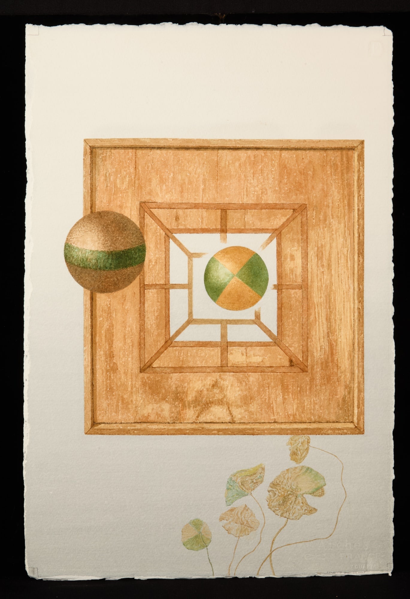 "PASSING THROUGH THE GAME" by R. ESHOO (1926-2018) (1 of 5)