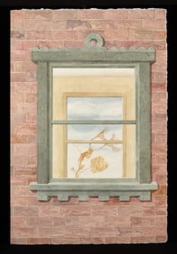 "WHAT WAS, ISN'T VIII" by ROBERT ESHOO (1926-2018)