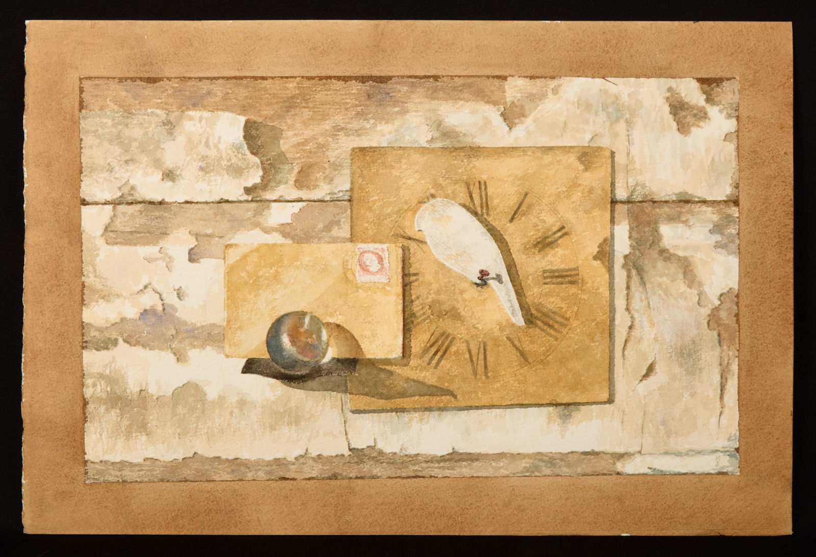 "FOREBODING CRYSTAL" by ROBERT ESHOO (1926-2018) (1 of 6)