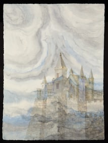 "THE CASTLE III" by ROBERT ESHOO (1926-2018)