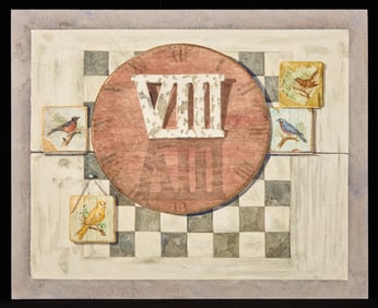 "FRIENDLY CHORUS" by ROBERT  ESHOO (1926-2018)